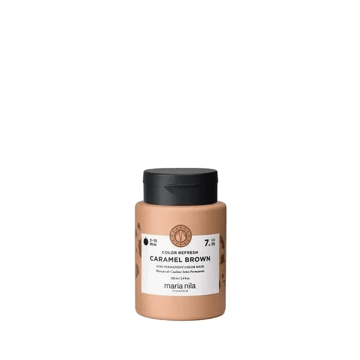 MARIA NILA Colour Refresh Caramel Brown 300ml & 100ml - Salonmarjoahola-Shop