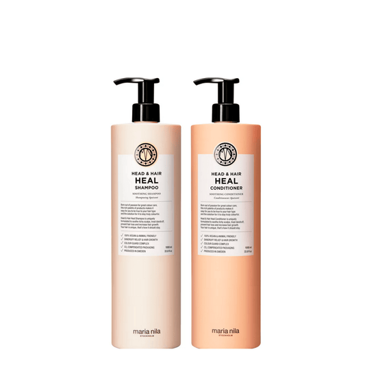 Maria Nila Head & Hair Heal Bundle Shampoo 1000 ml & Conditioner 1000 ml - Salonmarjoahola - Shop