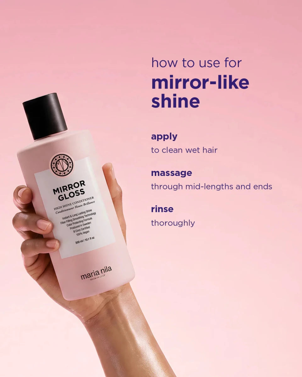 Maria Nila Mirror Gloss Hoitoaine 300ml - Salonmarjoahola - Shop