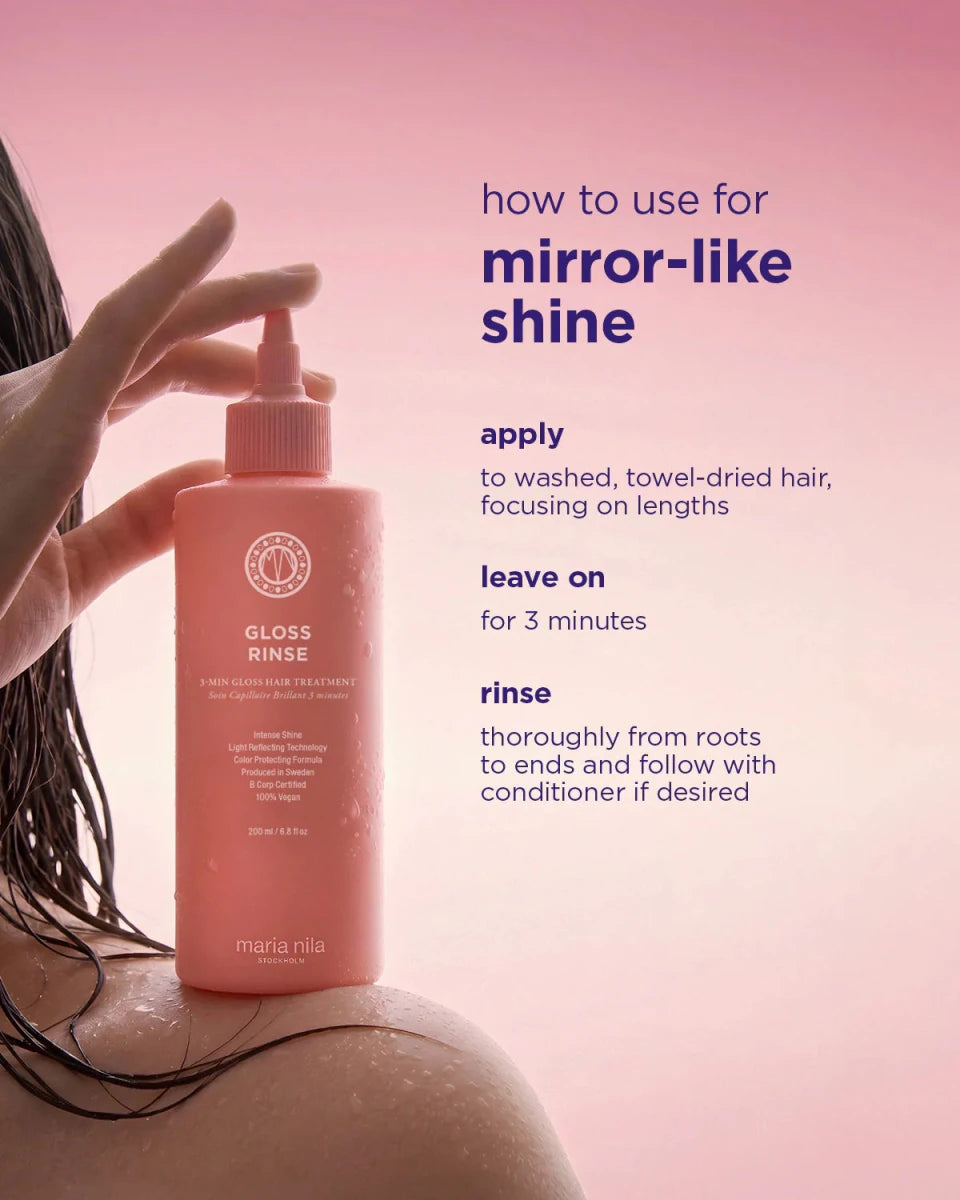 Maria Nila Mirror Gloss Rinse 200ml - Salonmarjoahola - Shop