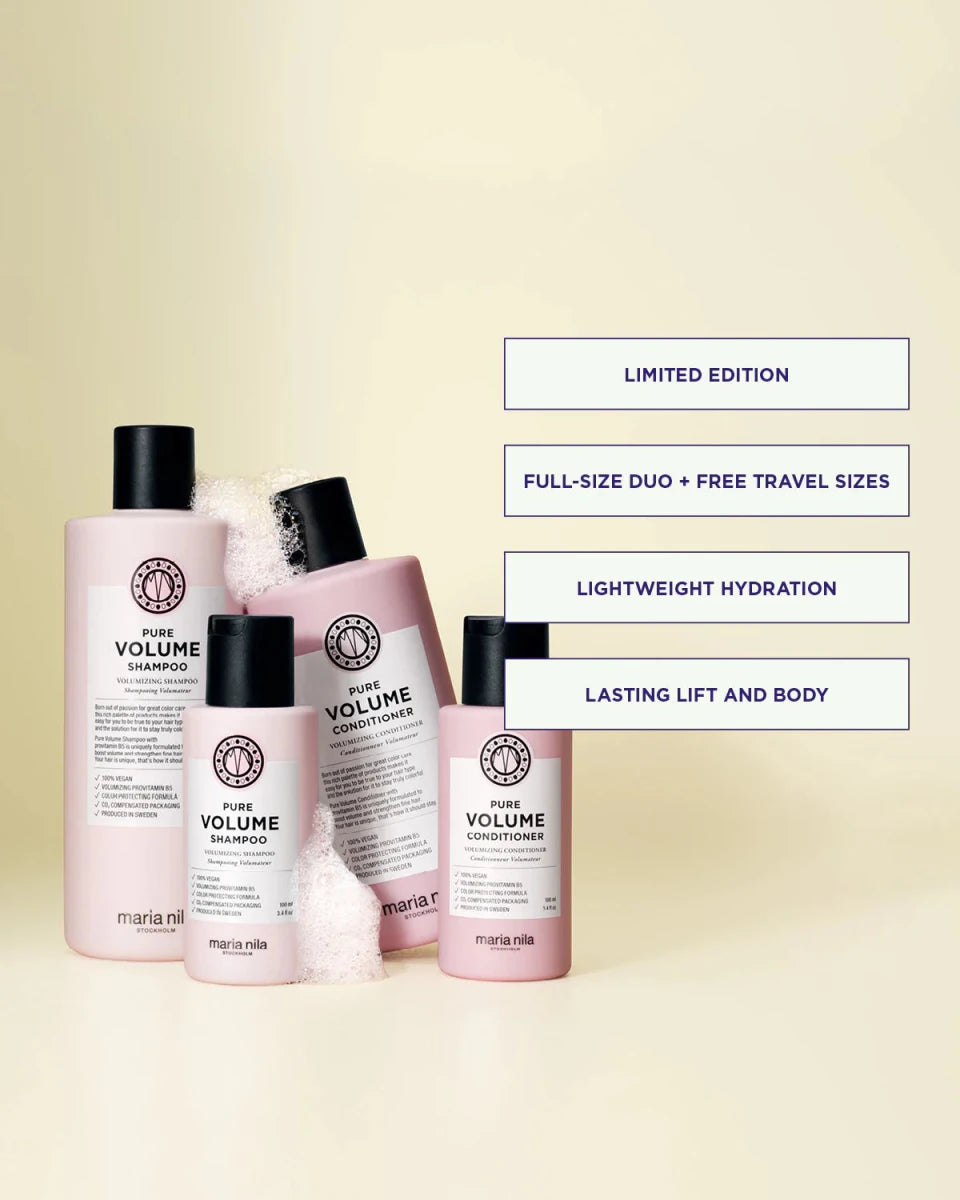 Maria Nila PURE VOLUME Beauty Bag - Salonmarjoahola - Shop