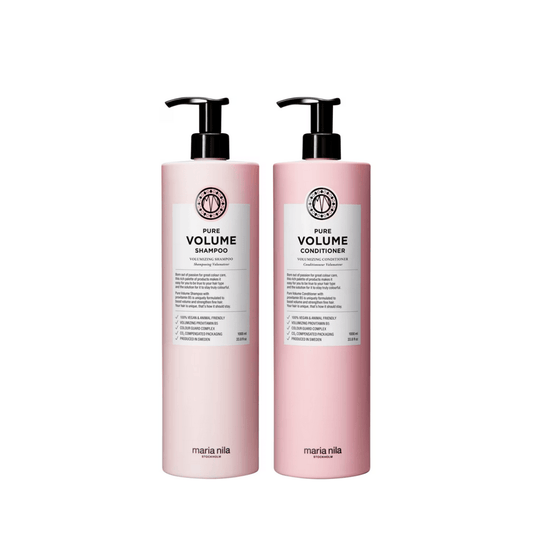 Maria Nila Pure Volume Bundle Shampoo Bundle Shampoo 1000 ml & Conditioner 1000 ml - Salonmarjoahola - Shop