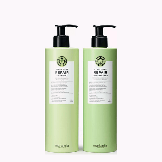 Maria Nila Structure Repair Bundle Shampoo 1000 ml & Conditioner 1000 ml - Salonmarjoahola - Shop