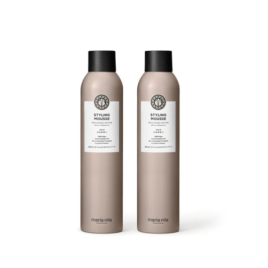 maria nila Style & Finish Styling Mousse 300 ml x 2 - Salonmarjoahola - Shop