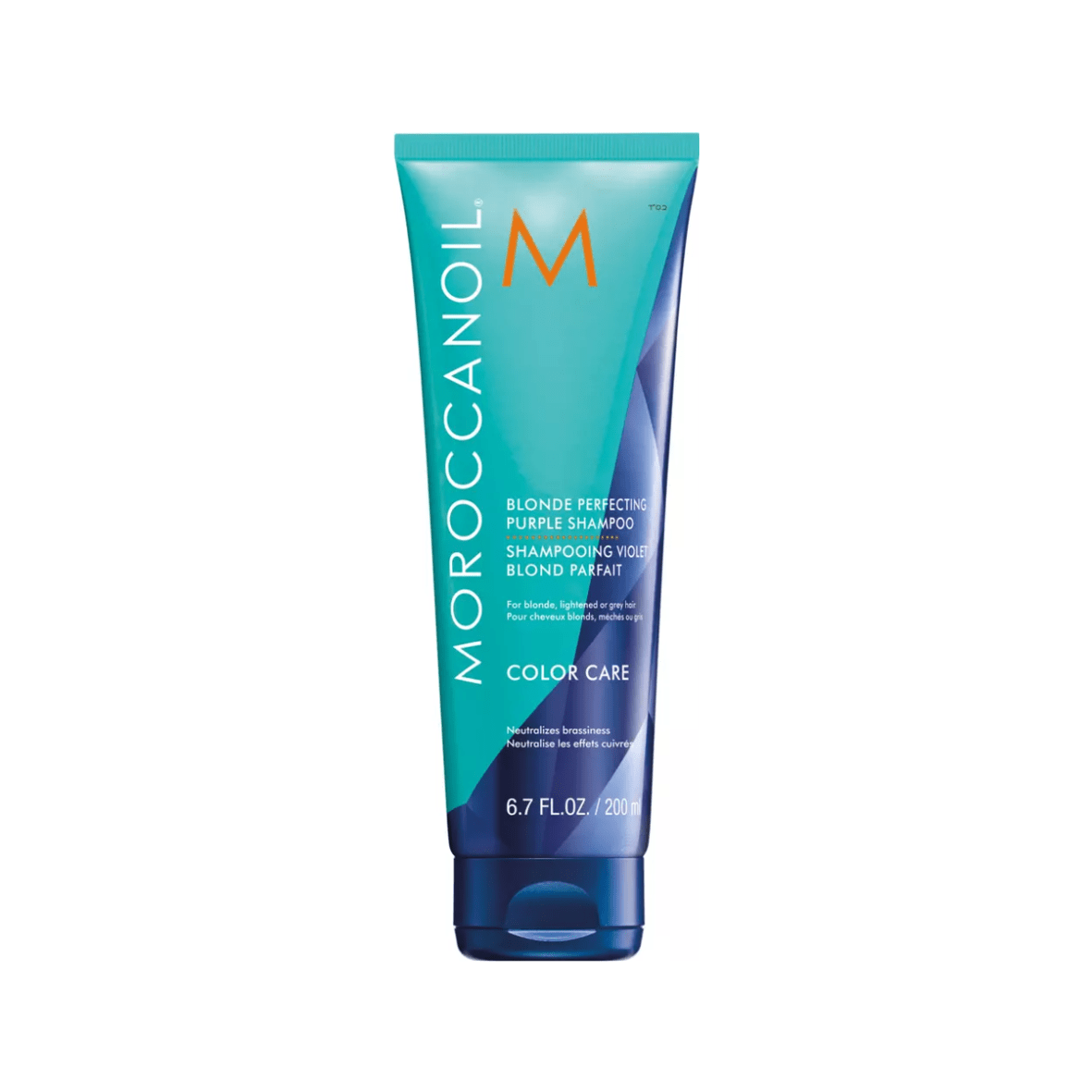 Moroccanoil Blonde Perfecting Purple Shampoo 200 ml - Salonmarjoahola-Shop