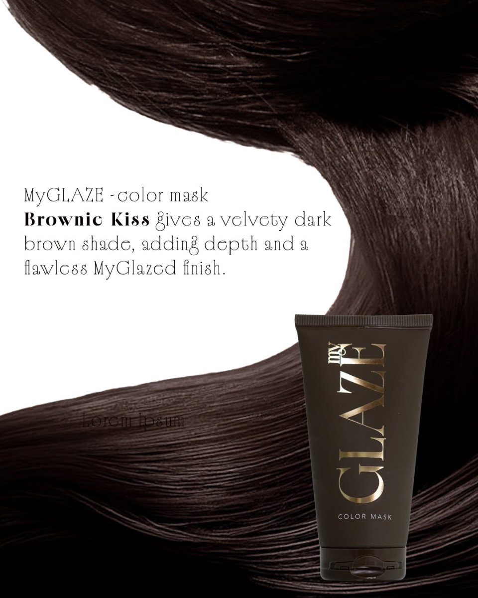 myGLAZE Color Mask Brownie Kiss 200ml - Salonmarjoahola-Shop