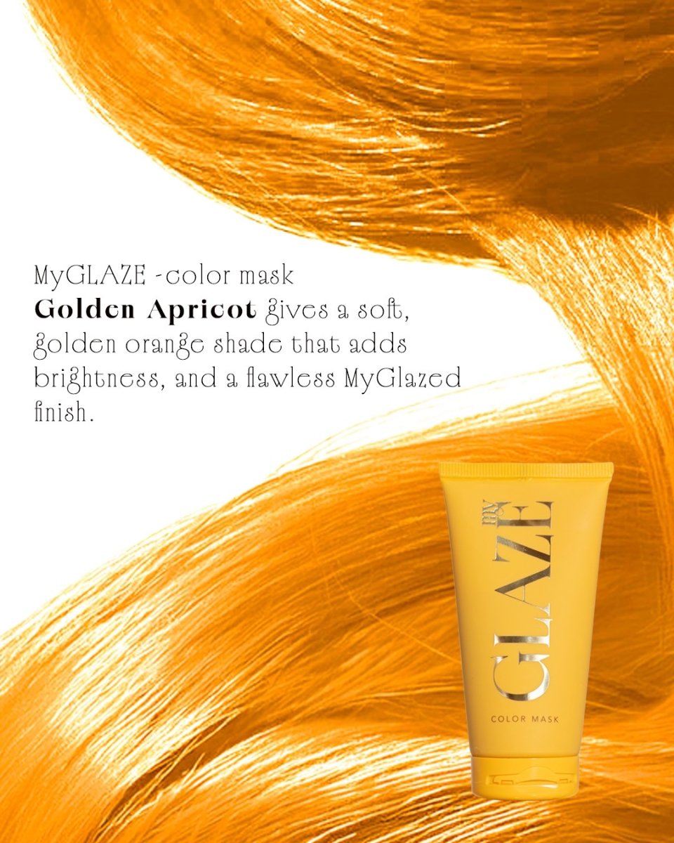 myGLAZE Color Mask Golden Apricot 200ml - Salonmarjoahola-Shop