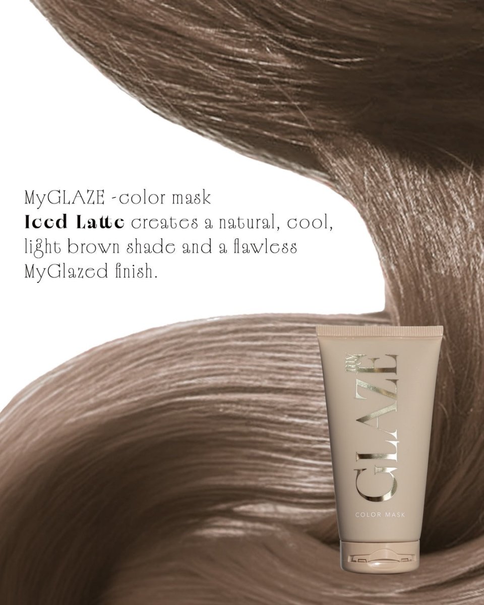 myGLAZE Color Mask Iced Latte 200ml - Salonmarjoahola-Shop