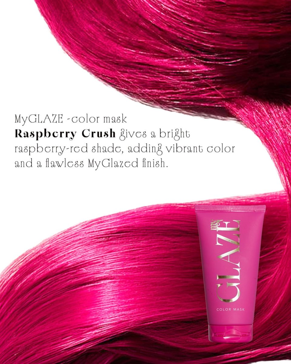 myGLAZE Color Mask Raspberry Crush 200ml - Salonmarjoahola-Shop