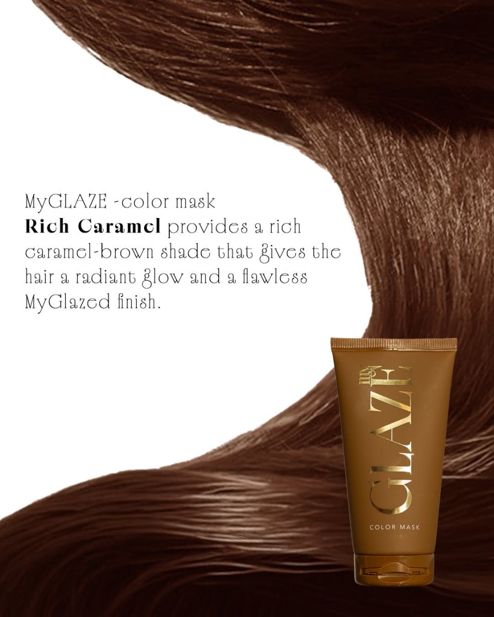 myGLAZE Color Mask Rich Caramel 200ml - Salonmarjoahola-Shop