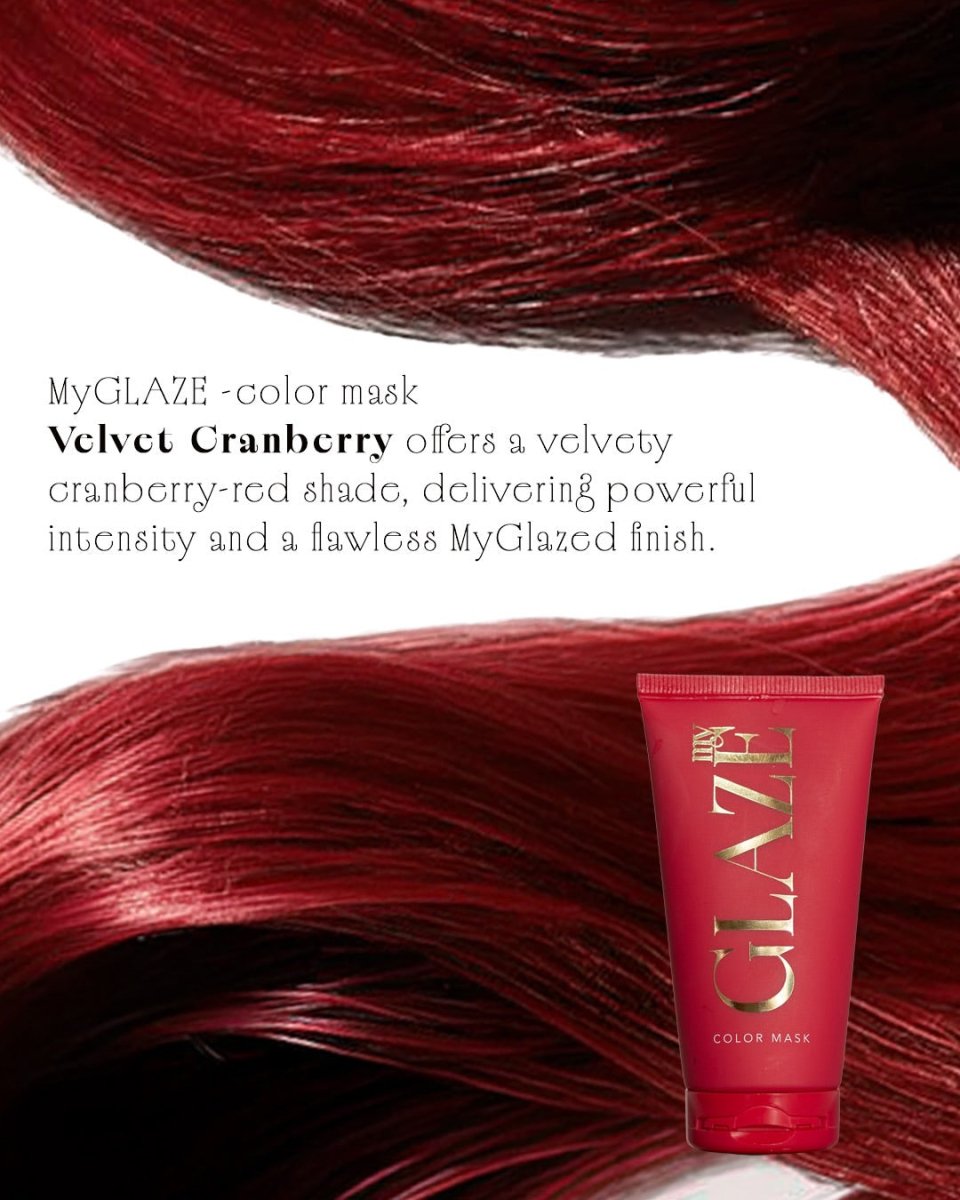 myGLAZE Color Mask Velvet Cranberry 200ml - Salonmarjoahola-Shop