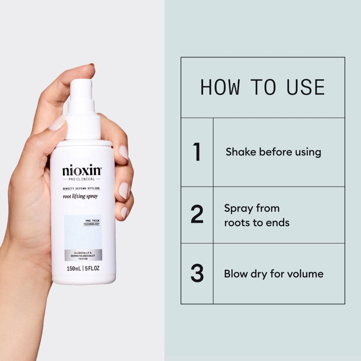 Nioxin Professional Root Lifting Spray 150 ml - Salonmarjoahola - Shop