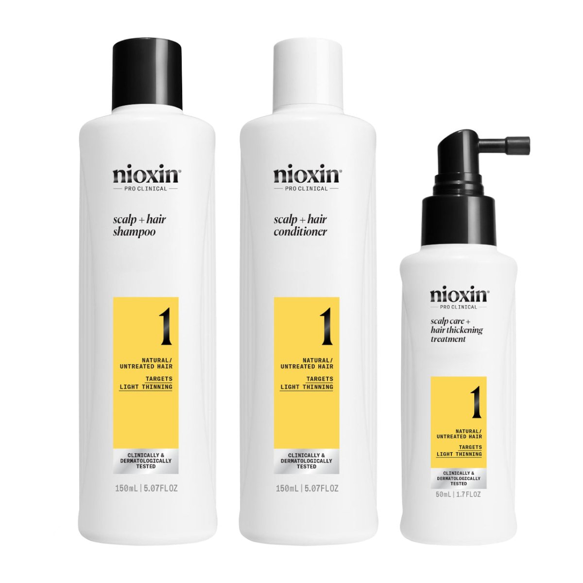 Nioxin Professional System 1 Kit For Thinning Hair - Salonmarjoahola - Shop