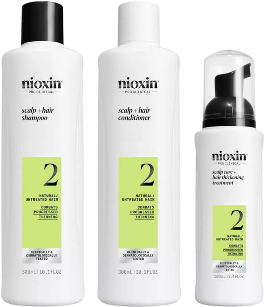 Nioxin Professional System 2 Kit For thining hair - Salonmarjoahola - Shop