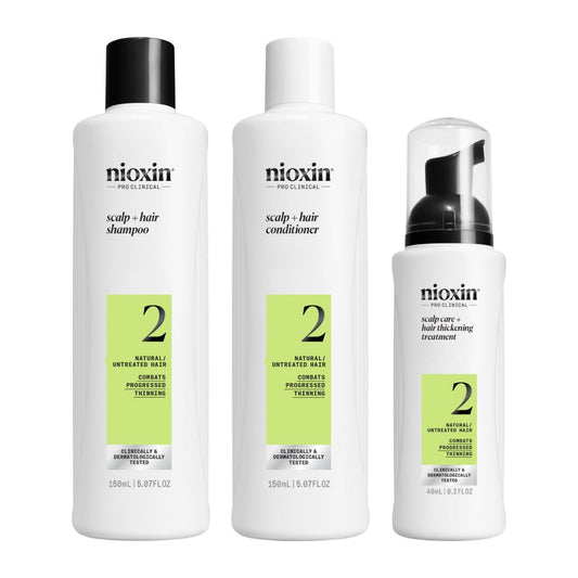 Nioxin Professional System 2 Kit For Thinning Hair - Salonmarjoahola - Shop