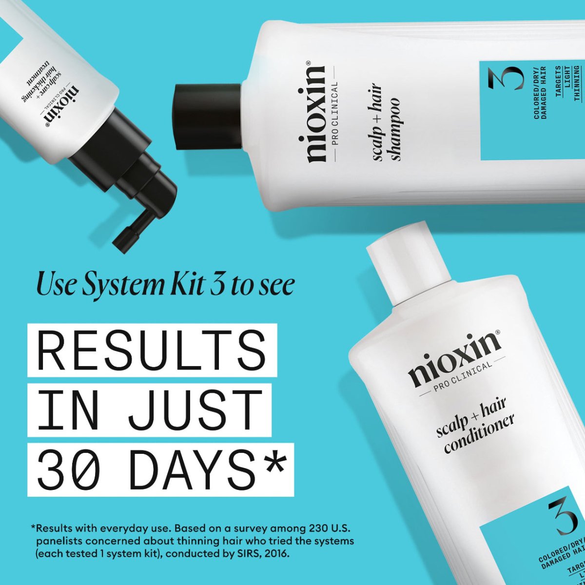 Nioxin Professional System 3 Conditioner 1000 ml - Salonmarjoahola - Shop