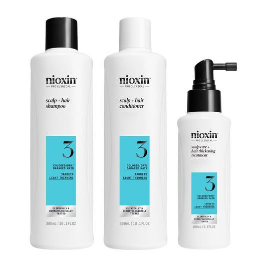 Nioxin Professional System 3 Kit For Thinning Hair - Salonmarjoahola - Shop