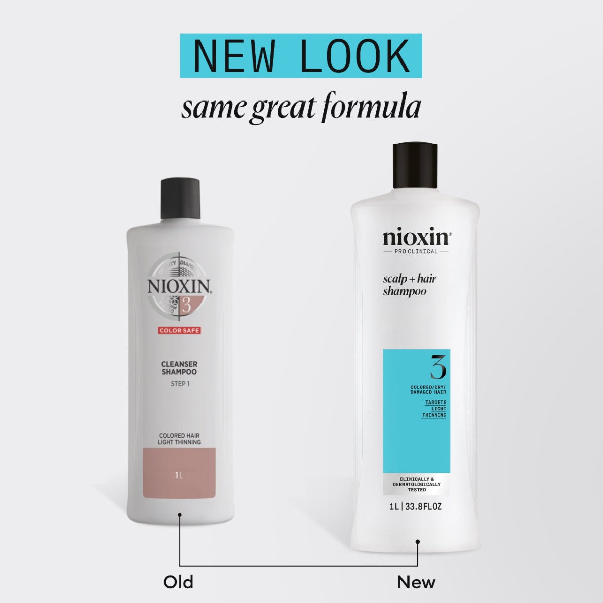 Nioxin Professional System 3 Shampoo 1000 ml - Salonmarjoahola - Shop