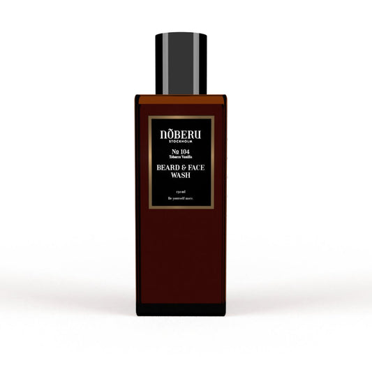 Nõberu Stockholm Beard & Face Wash Tobacco Vanilla puhdistusaine 130 ml - Salonmarjoahola - Shop