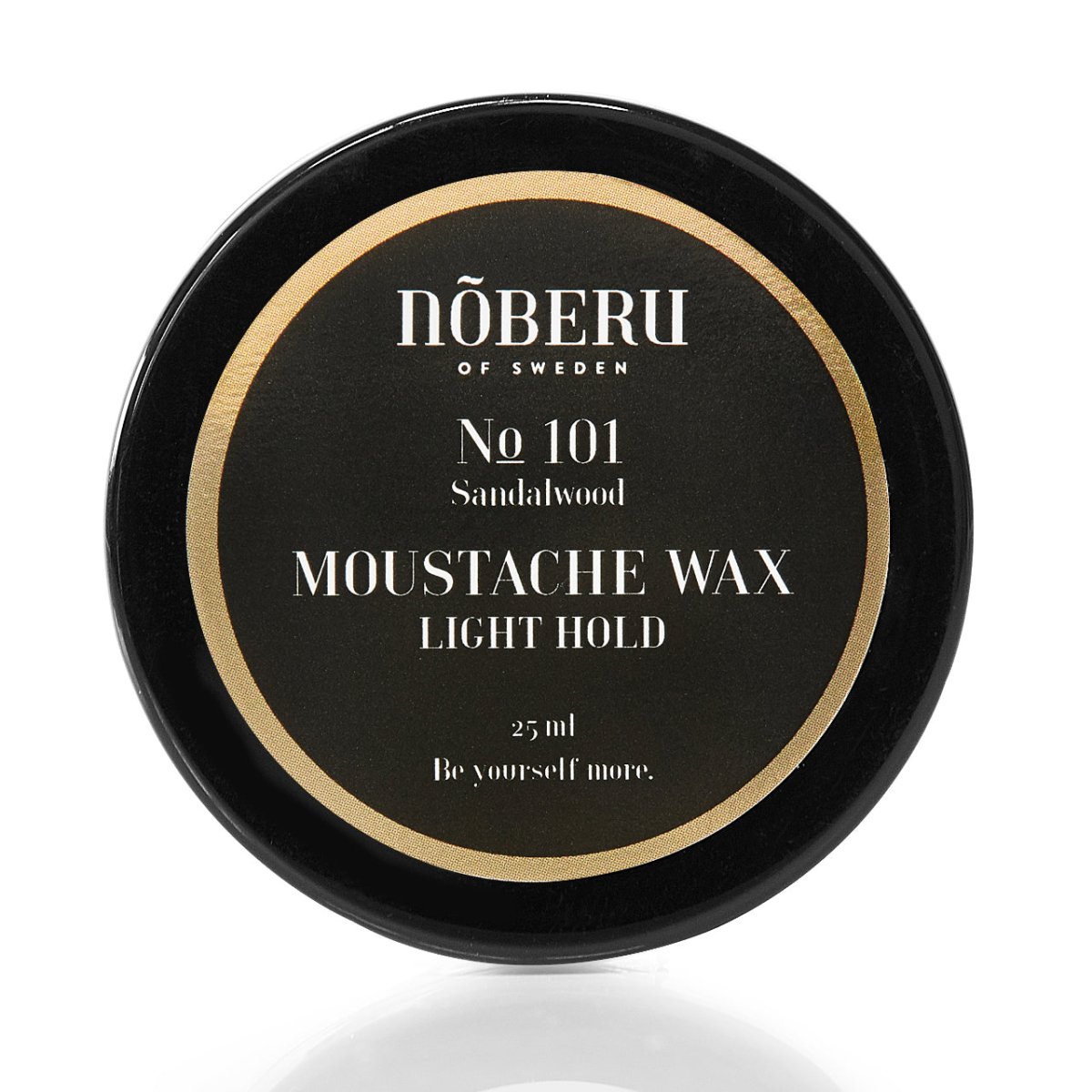 Nõberu Stockholm Moustache Wax Light Sandalwood 25 ml - Salonmarjoahola - Shop