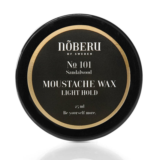 Nõberu Stockholm Moustache Wax Light Sandalwood 25 ml - Salonmarjoahola - Shop