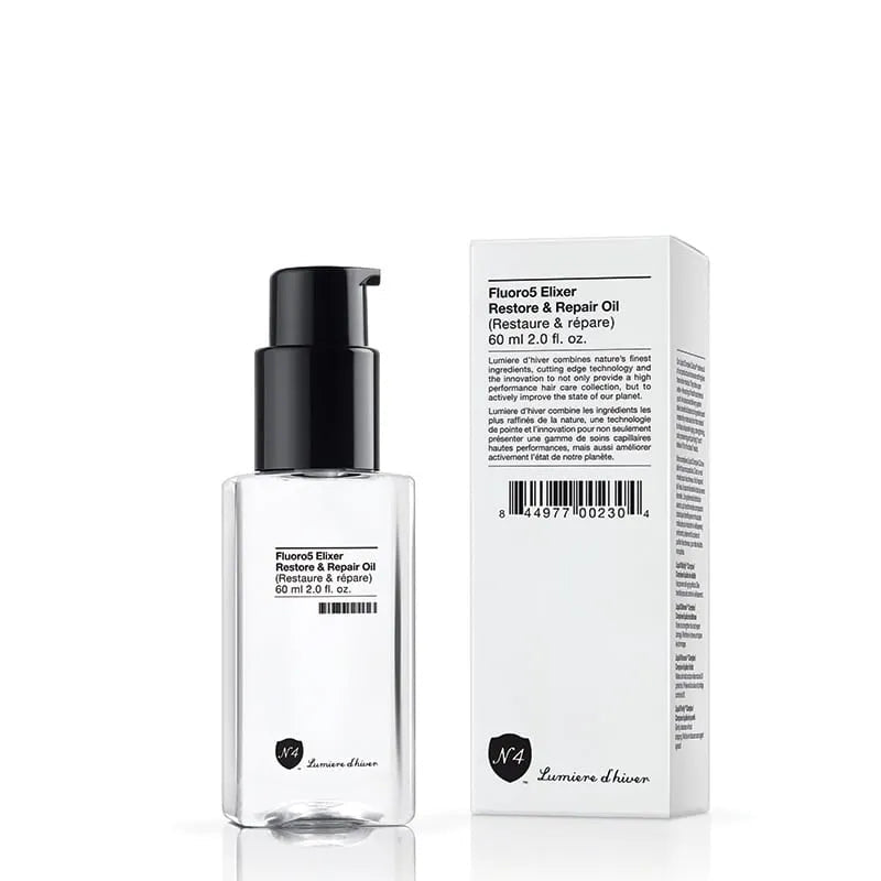 Number 4 Lumiere d’hiver Fluoro 5 Elixer Restore & Repair Oil 60 ml - Salonmarjoahola - Shop