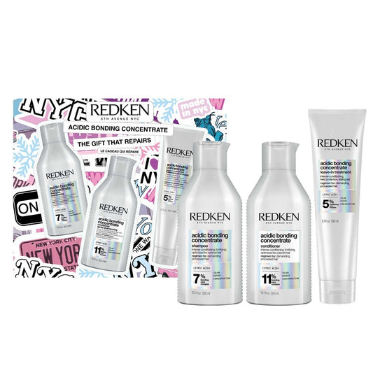 REDKEN Acidic Bonding Concentrate Holiday Gift Set (LIMITED EDITION) - Salonmarjoahola - Shop