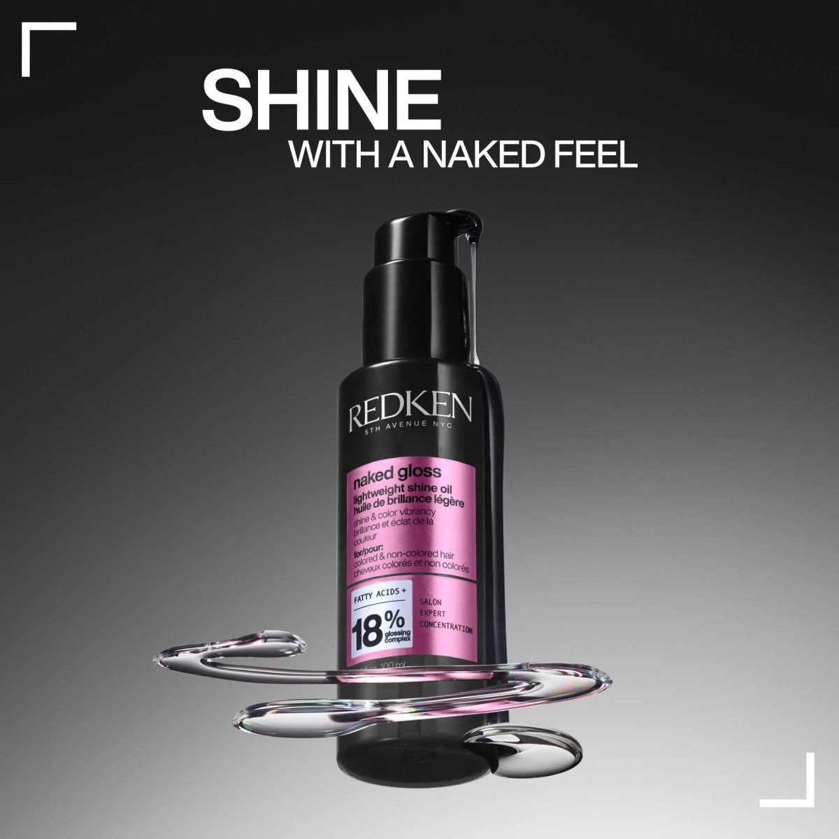 REDKEN Acidic Color Gloss Naked Gloss 100ml - Salonmarjoahola - Shop