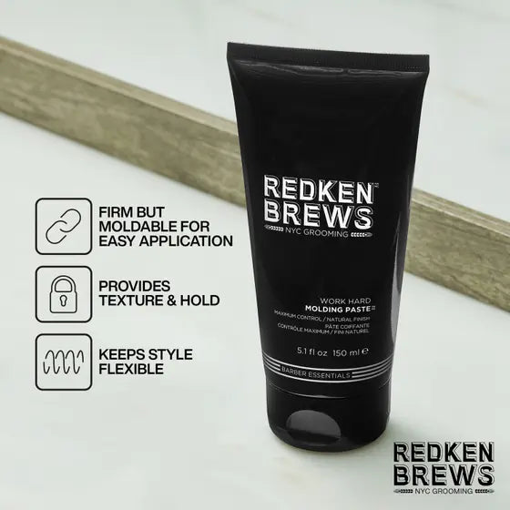 REDKEN BREWS WORK HARD MOLDIN PASTE 150ml