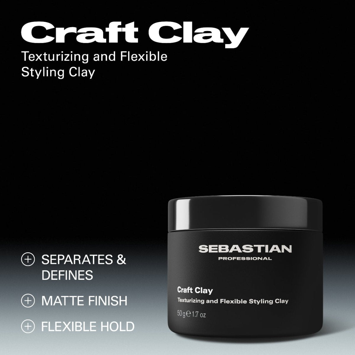 Sebastian Professional Craft Clay Texturizing & Flexible Styling Clay 50g - Salonmarjoahola - Shop
