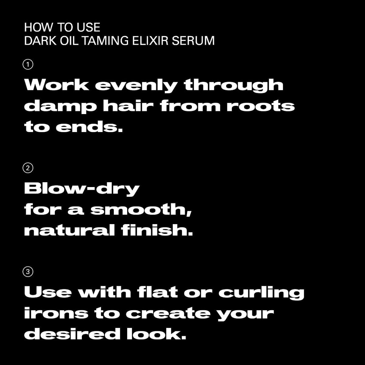 Sebastian Professional DarkOil Taming Elixir Serum 140ml - Salonmarjoahola - Shop