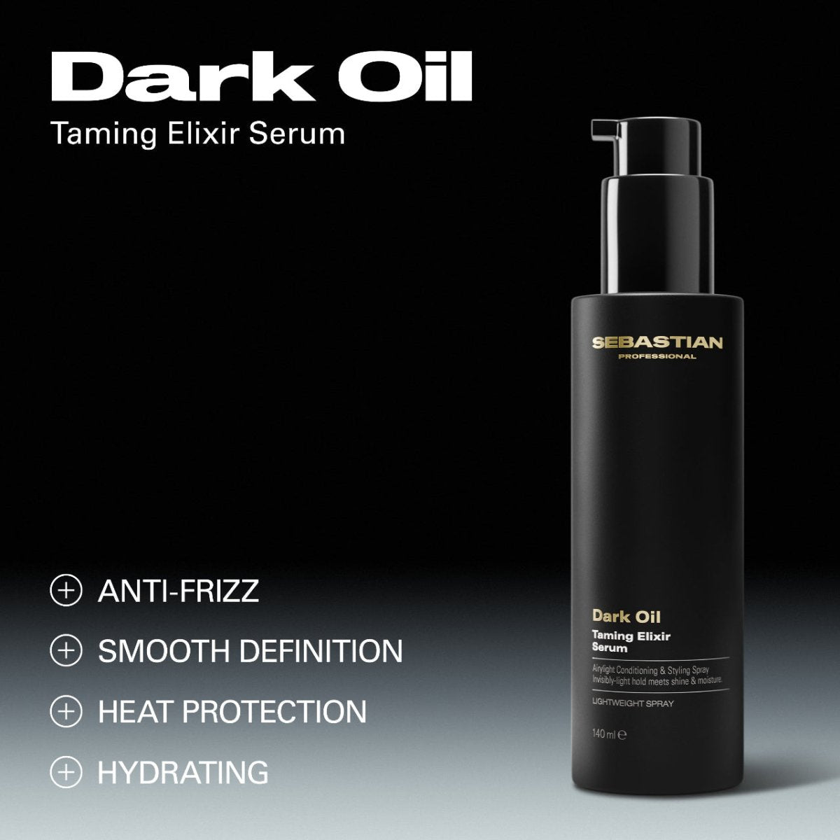 Sebastian Professional DarkOil Taming Elixir Serum 140ml - Salonmarjoahola - Shop