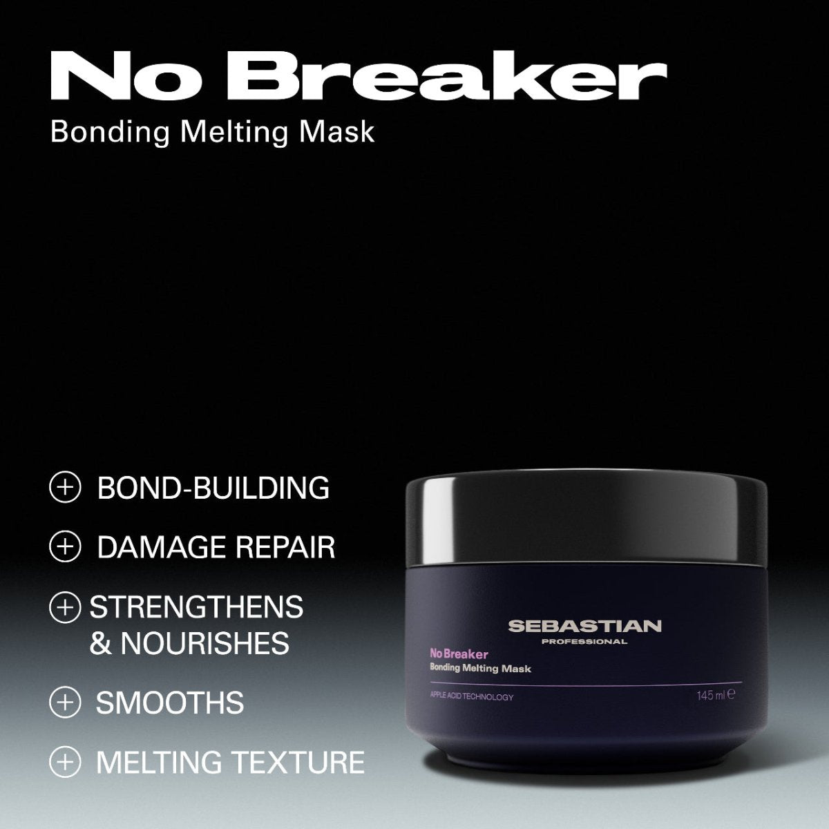 Sebastian Professional No.Breaker Bonding Melting Mask 145ml - Salonmarjoahola - Shop