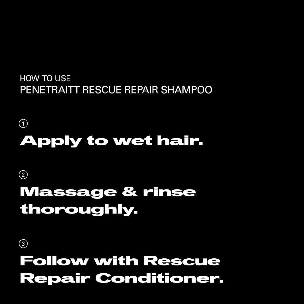 Sebastian Professional Penetraitt Rescue Repair Shampoo 280ml - Salonmarjoahola - Shop
