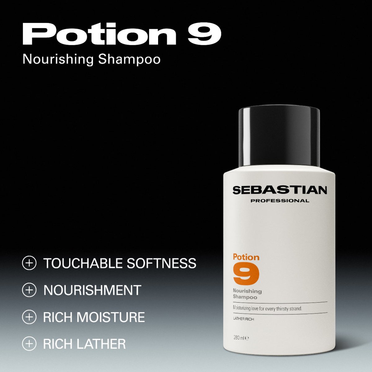 Sebastian Professional Potion 9 Nourishing Shampoo 280ml - Salonmarjoahola - Shop