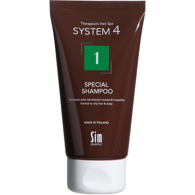 System4 - 1 Special Shampoo 75ml - Salonmarjoahola - Shop