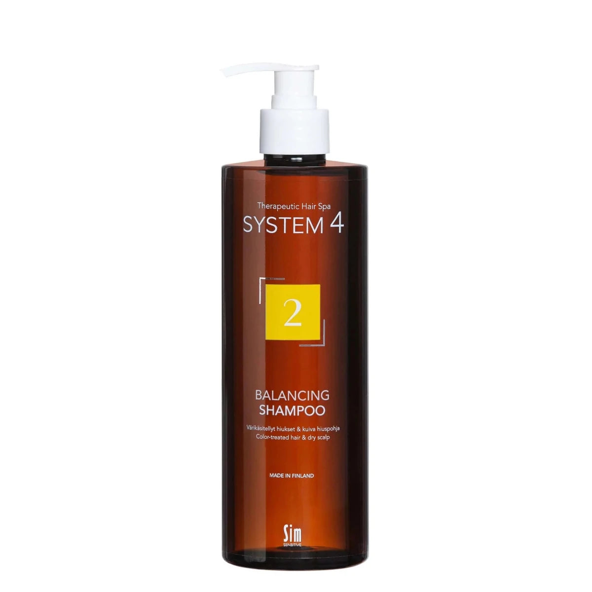 System4 - 2 Balancing Shampoo 500ml - Salonmarjoahola - Shop