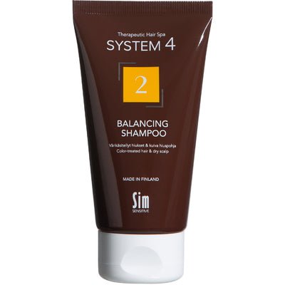 System4 - 2 Balancing Shampoo 75ml - Salonmarjoahola - Shop