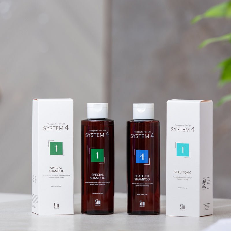 System4 - 4 Shale Oil Shampoo - Salonmarjoahola - Shop