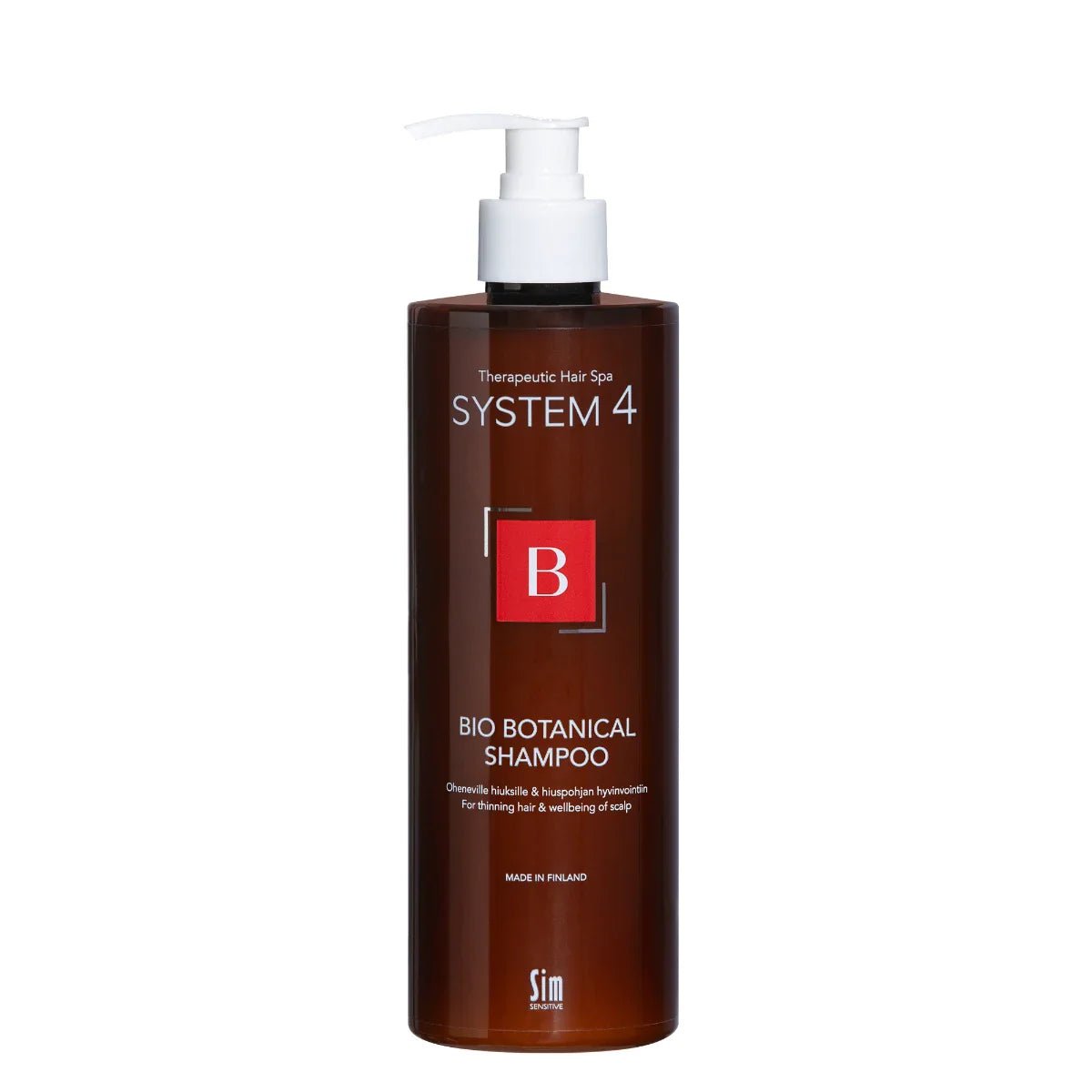 System4 - B Bio Botanical Shampoo 500ml - Salonmarjoahola - Shop