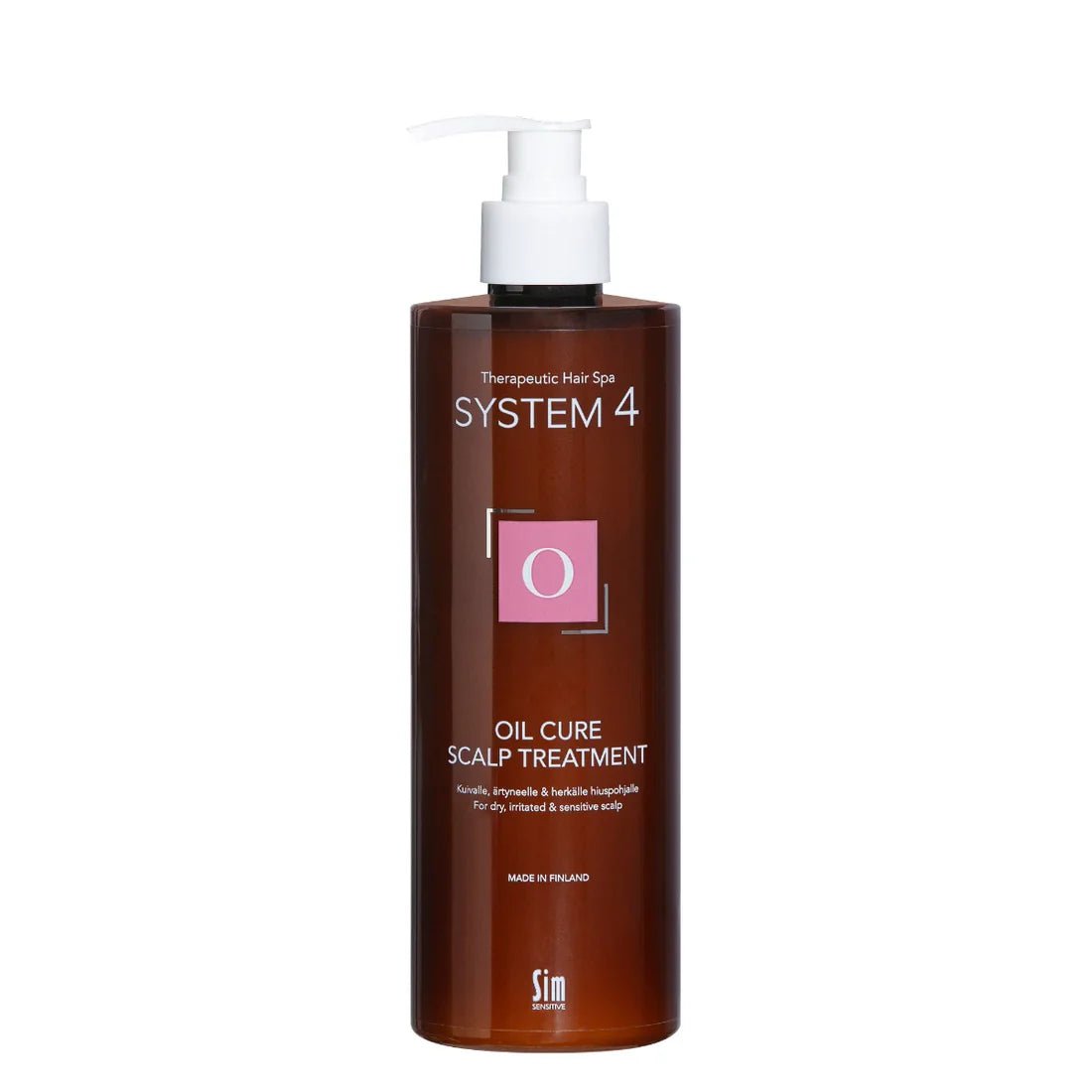 System4 - O Oil Cure Scalp Treatment 500ml - Salonmarjoahola - Shop