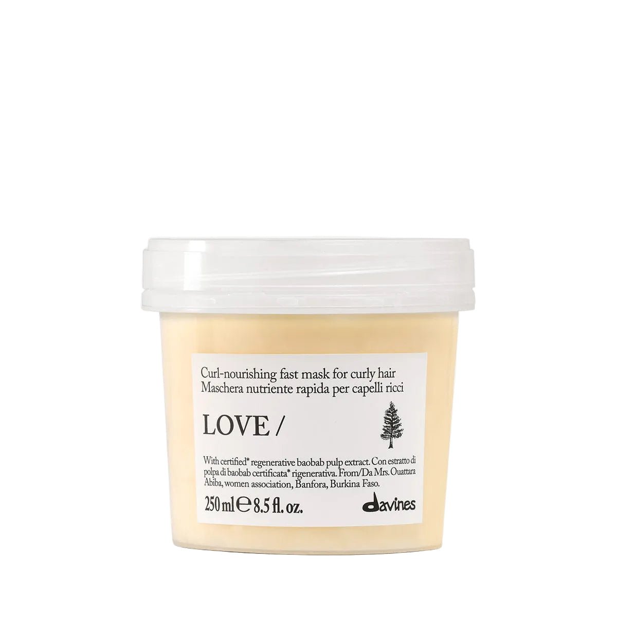 Uusi Davines EHC LOVE CURL Hair Mask 250ml - Salonmarjoahola - Shop