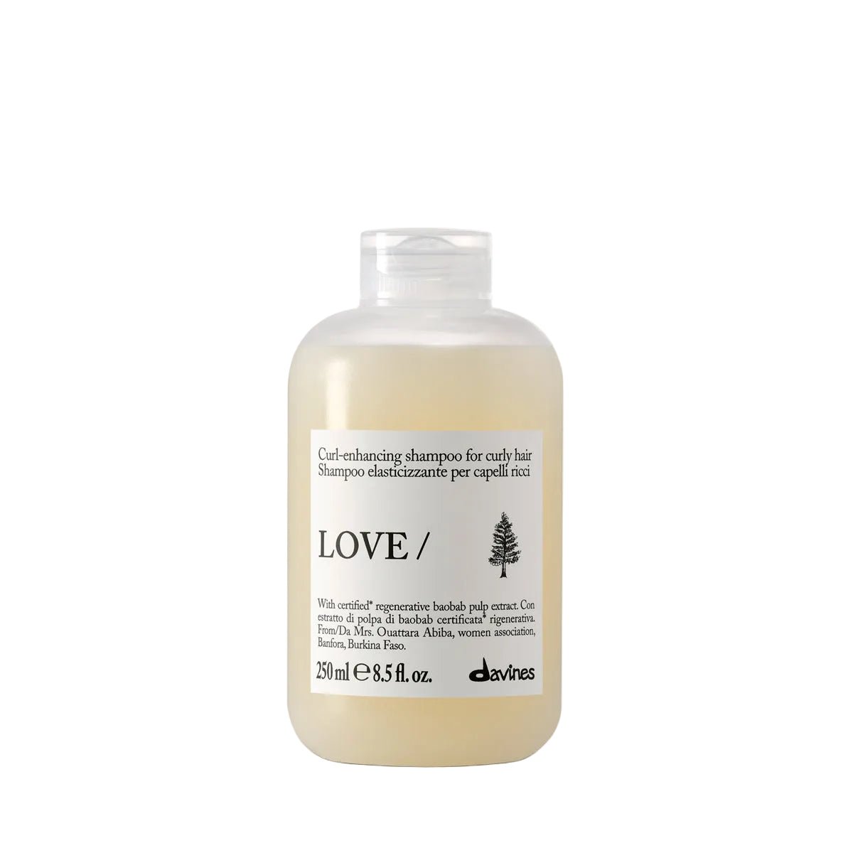 Uusi Davines EHC LOVE CURL Shampoo 250ml - Salonmarjoahola - Shop