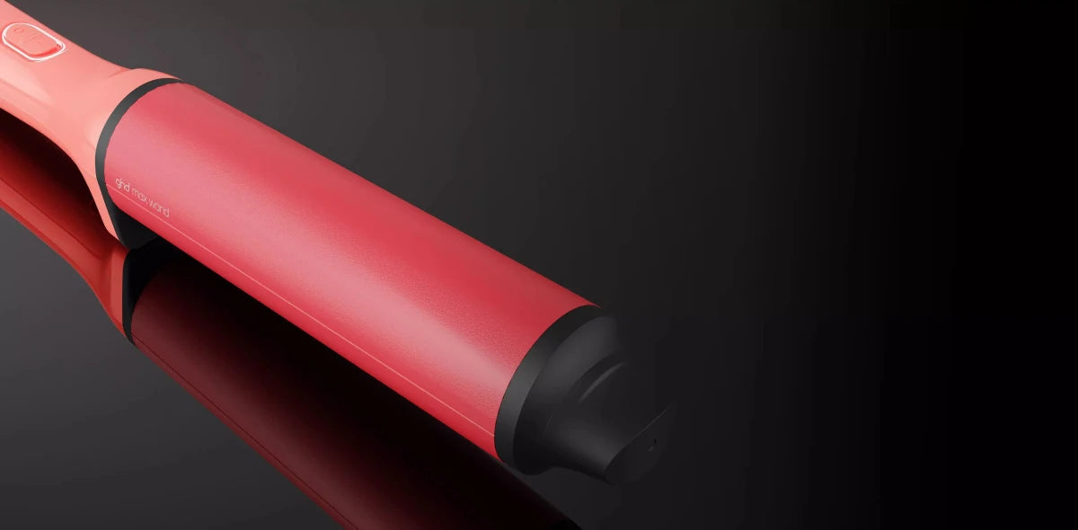 UUSI GHD CHRONOS CURVE MAX - Sauvakiharrin (38mm runko) Rentoihin laineisiin - CANDY CORAL - Salonmarjoahola - Shop