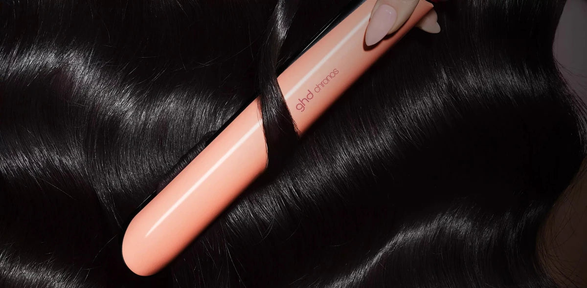 UUSI GHD CHRONOS - Muotoilurauta (26mm levyt) - SUN - KISSED PEACH - Salonmarjoahola - Shop