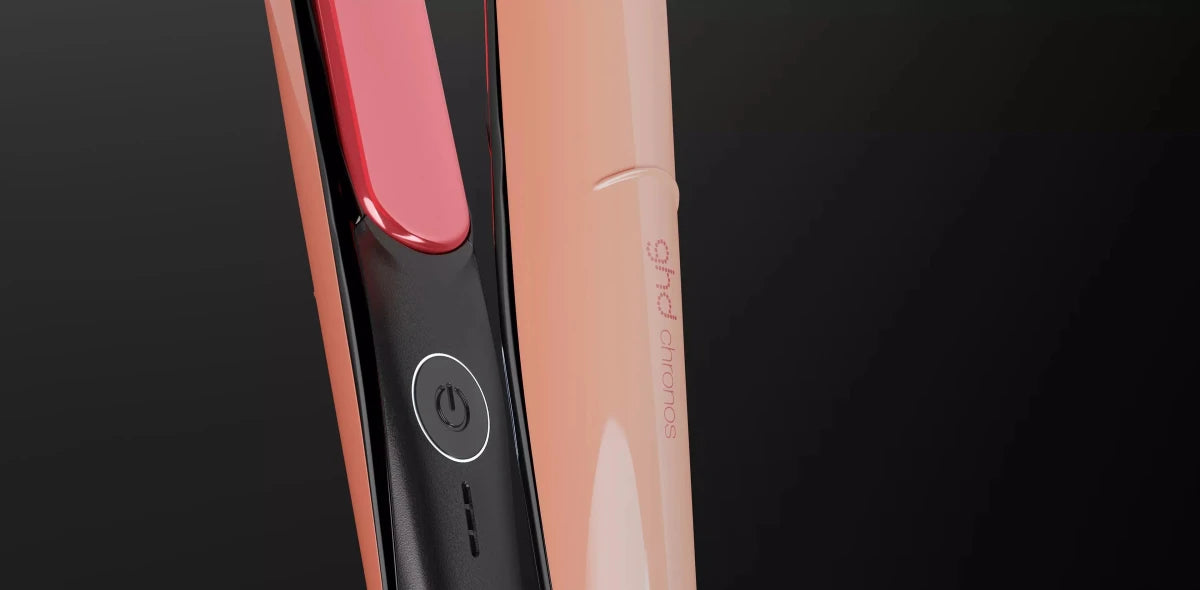 UUSI GHD CHRONOS - Muotoilurauta (26mm levyt) - SUN - KISSED PEACH - Salonmarjoahola - Shop