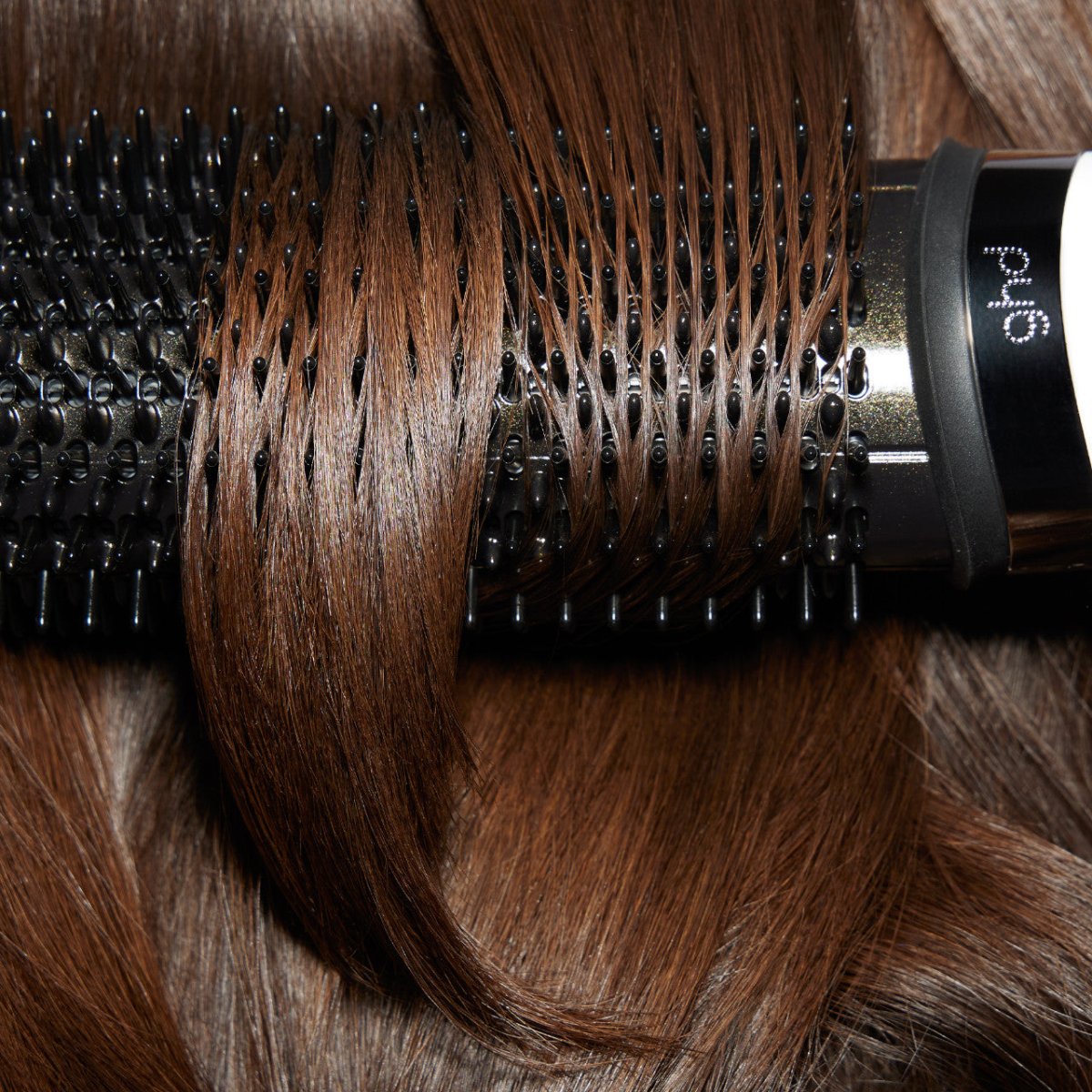 UUSI GHD Duet Blowdry - Hiustenkuivaajaharja Valkoinen - Salonmarjoahola - Shop