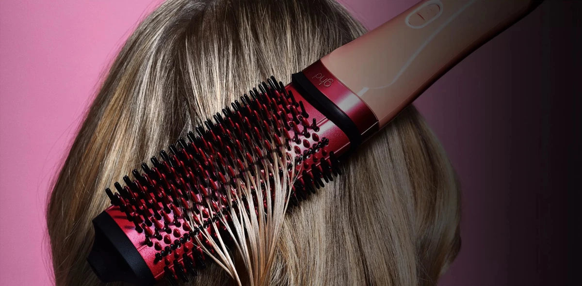 UUSI GHD DUET BLOWDRY - Hiustenkuivausharja - SUN - KISSED PEACH - Salonmarjoahola - Shop