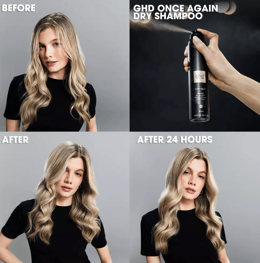 Uusi ghd Once Again kuivashampoo 200 ml - Salonmarjoahola-Shop