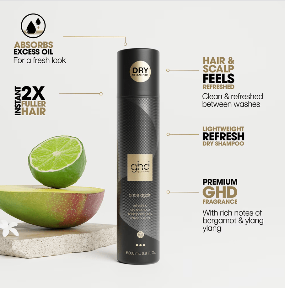 Uusi ghd Once Again kuivashampoo 200 ml - Salonmarjoahola-Shop